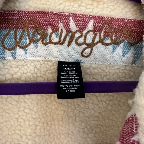 Wrangler Southwestern Sherpa Jacket - Picture 3 of 5